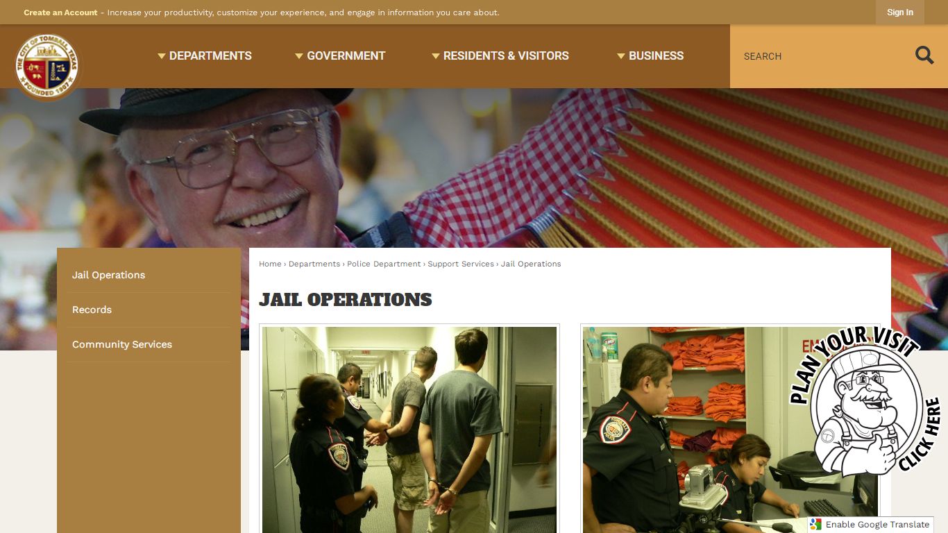 Jail Operations | Tomball, TX - Official Website